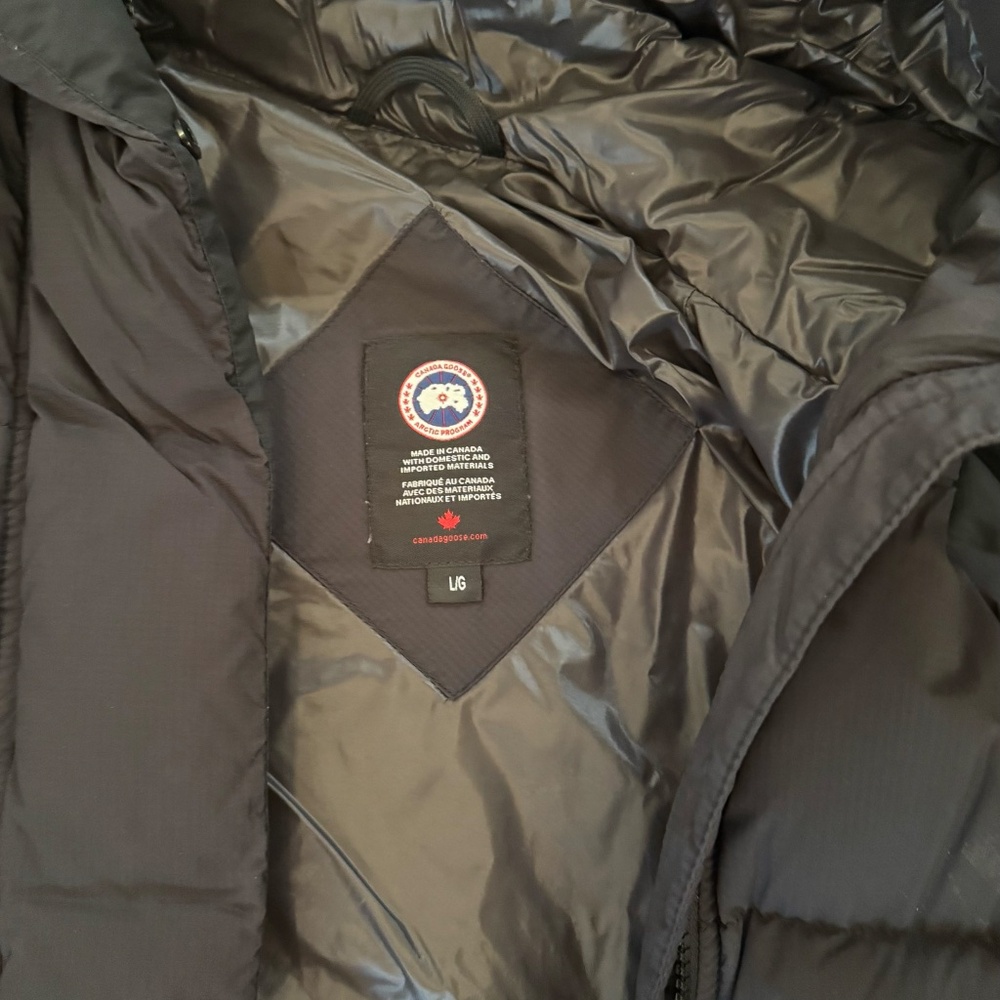 Canada Goose Black Alliston Down Coat - Picture 2 of 8
